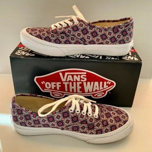 Vans Sneakers Slim Hot Geometric Coral Men 4 / Woman 5.5, UK 3, New Worn once